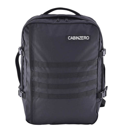 CabinZero Military 44L Lightweight Cabin Bag absolute schwarze Wochenendtasche