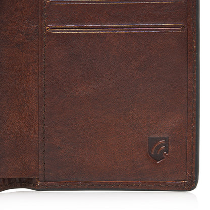 Castelijn &amp; Beerens Rien Kreditkartenetui 8 RFID Cognac Herrenbrieftasche