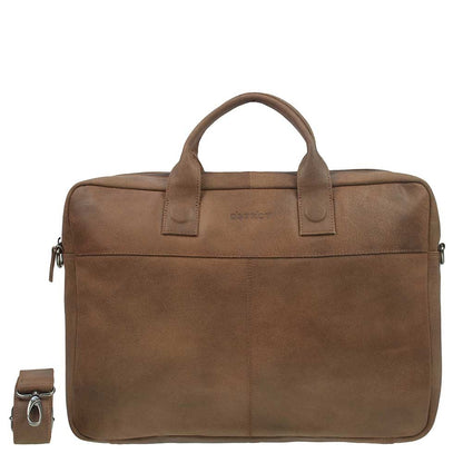 DSTRCT Fletcher Street Arbeitstasche 17" Cognac