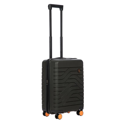 Bric's Ulisse Trolley 55 USB olivfarbenes Hartschalenetui