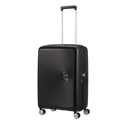 American Tourister Soundbox Spinner 67 Erweiterbarer Bass schwarz Hartschalenkoffer