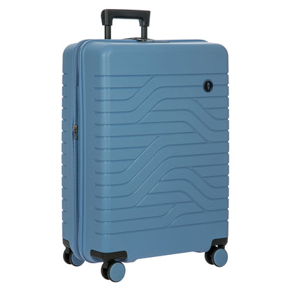 Bric's Ulisse Trolley Expandable Medium B1Y08431 graublauer Hartschalenkoffer