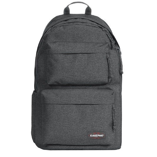 Eastpak Padded Double Rucksack aus schwarzem Denim