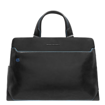 Piquadro B2 Laptop-Umhängetasche 15,6" schwarz