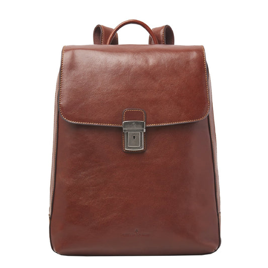 Castelijn & Beerens Gaucho Guus Laptop Backpack 15.6'' cognac