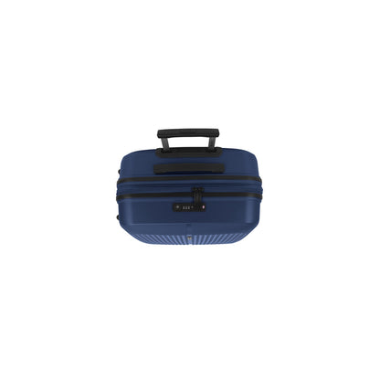 Gabol Brooklyn Medium Trolley Erweiterbarer blauer Hartschalenkoffer