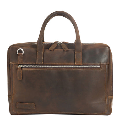 Plevier Coventry Laptop bag 15.6" brown
