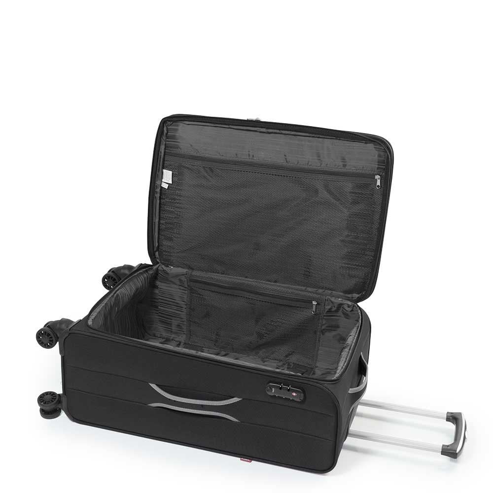 Gabol Zambia Trolley Medium 69 black Soft suitcase