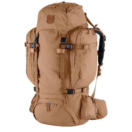 Fjallraven Kajka 75 S/M khakifarbener Staubrucksack
