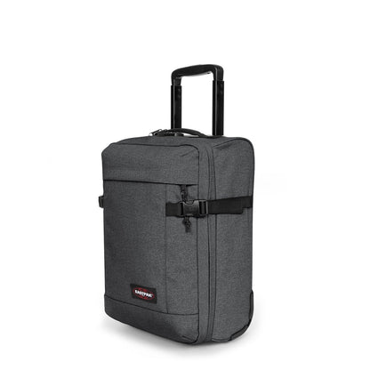 Eastpak Tranverz XXS schwarzer Denim Weicher Koffer