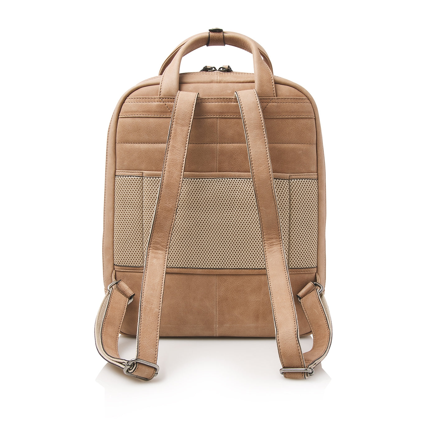 Castelijn &amp; Beerens Carisma Laptop-Rucksack 15,6 Zoll + Tablet-Rucksack in Beige