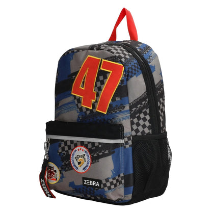 Zebra Trends Finn Backpack schwarz-dunkelblauer Rucksack