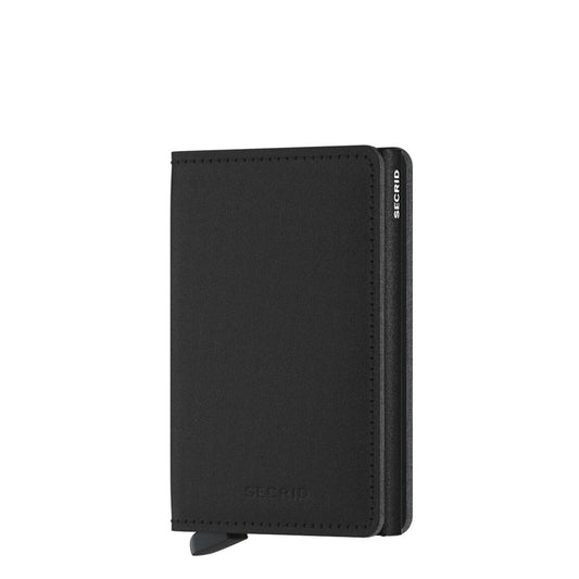 Secrid Slimwallet Yard Powder schwarz Damenbrieftasche