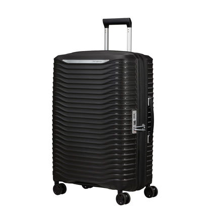 Samsonite Upscape Spinner 75 Erweiterbares schwarzes Hartschalenetui