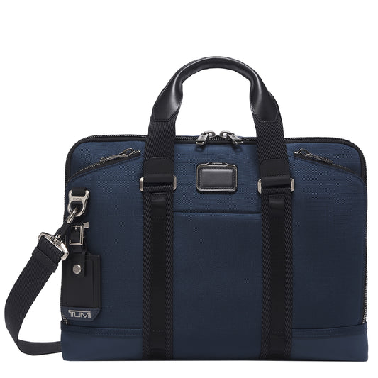 TUMI Alpha Bravo Aviano Academy Brief navy