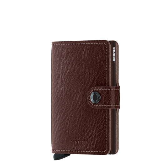 Secrid Miniwallet Portemonnee Veg espresso-brown