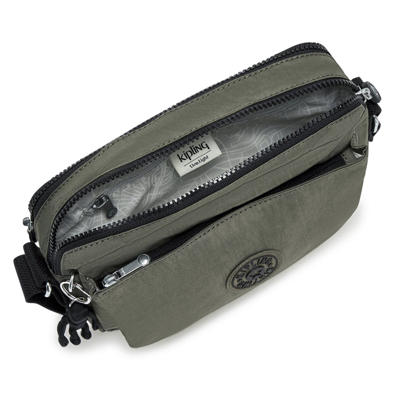 Kipling Abanu M green moss Women's bag