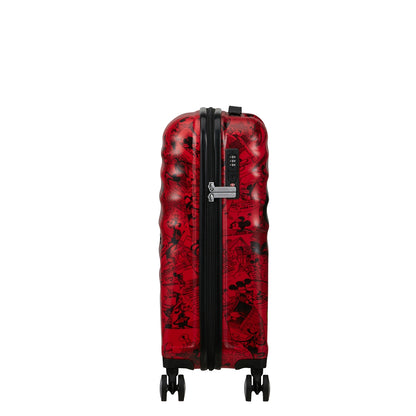 American Tourister Wavebreaker Disney Spinner 55/20 TSA Mickey Comics rotes Hartschalenetui