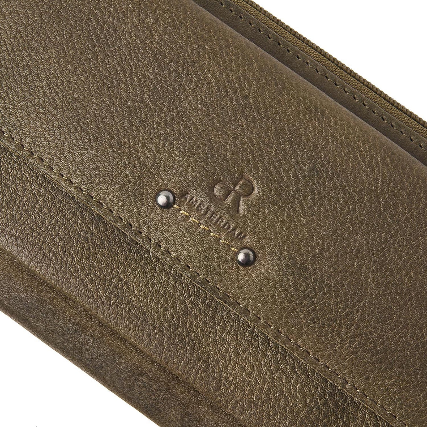 dR Amsterdam Tampa Schoudertas / Clutch olive