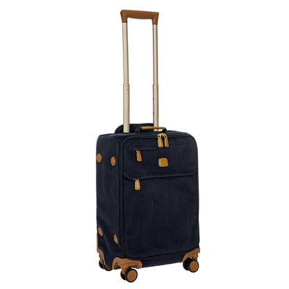 Bric's Life Trolley 55 blau II Weicher Koffer