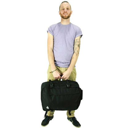 CabinZero Classic 44L Ultra Light Cabin Bag absolut schwarze Wochenendtasche