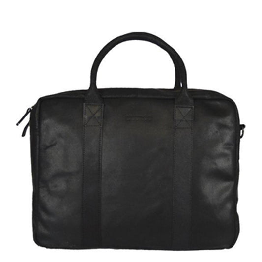 DSTRCT Limited Double Zip 15'' Laptoptas zwart