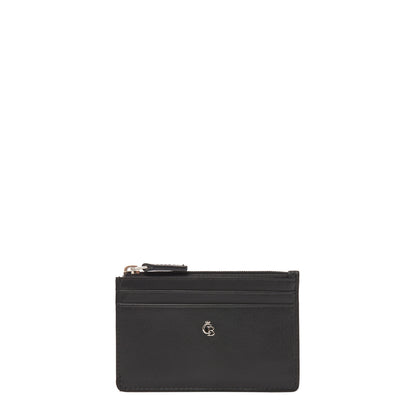 Castelijn &amp; Beerens Vita Kreditkartenetui 4 Karten RFID schwarz Herrenbrieftasche