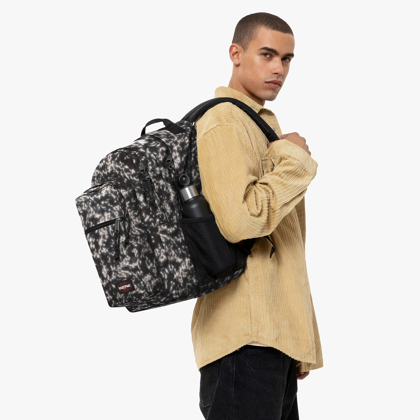 Eastpak Morius volcamo black backpack