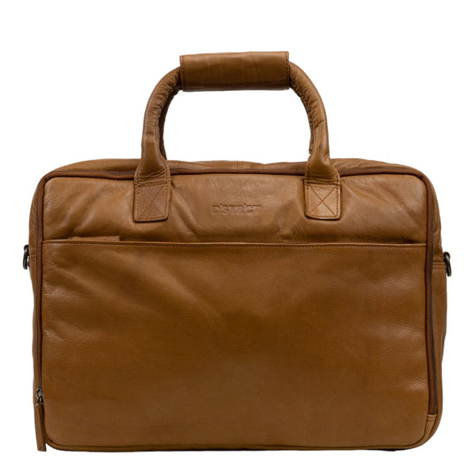 DSTRCT State Street Workingbag 17" cognac