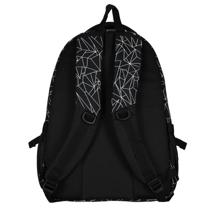 Enrico Benetti Santa Cruz 17,3" Laptop-Rucksack schwarz-weißer Laptop-Rucksack