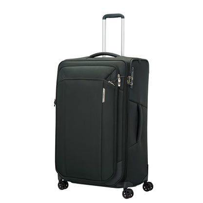Samsonite Respark Spinner 79 Erweiterbarer waldgrüner Weichkoffer