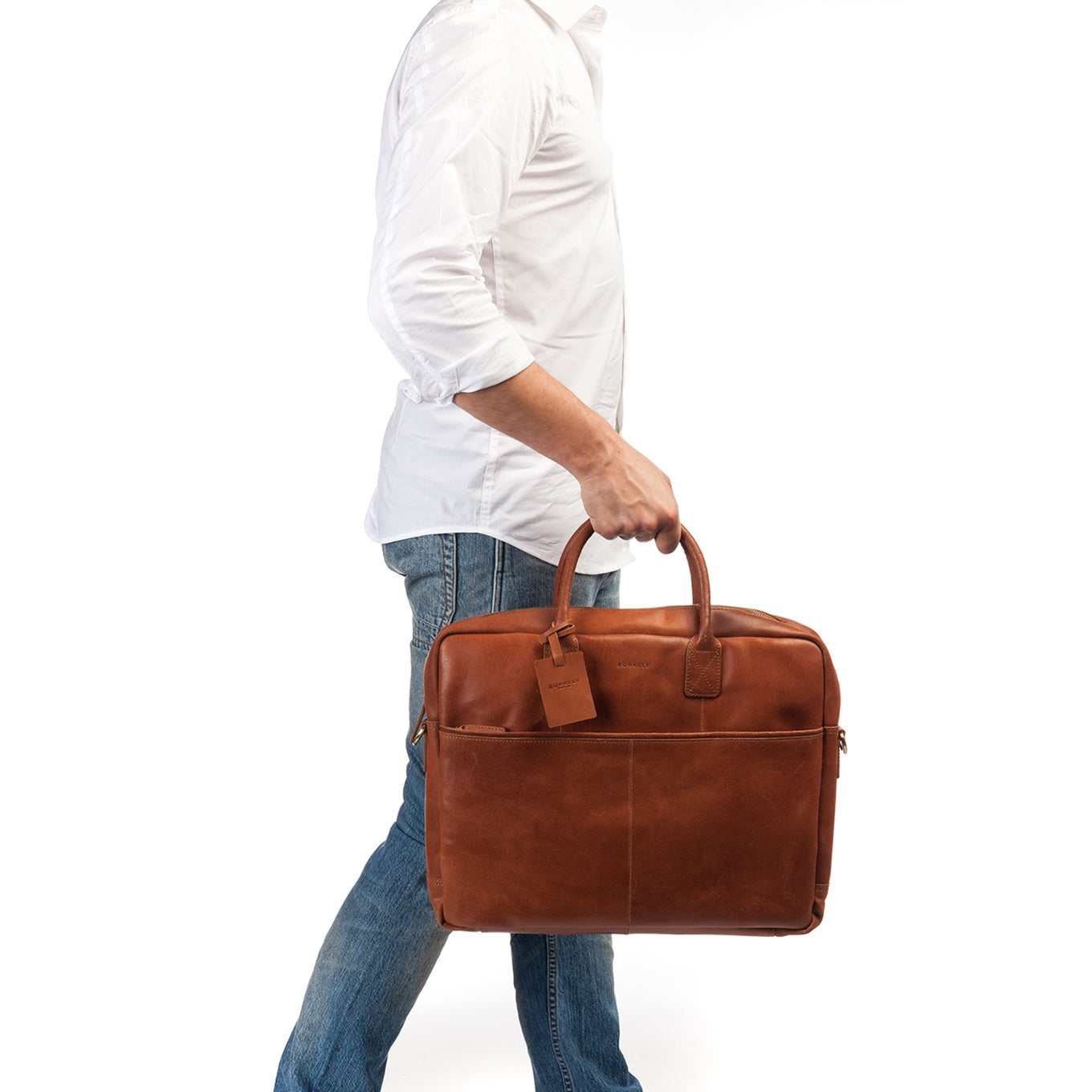 Burkely Vintage Max Worker 17.3" cognac