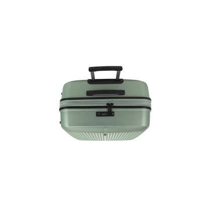 Gabol Brooklyn Großer Trolley, erweiterbarer grüner Hartschalenkoffer