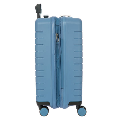 Bric's Ulisse Trolley Expandable 55 graublauer Hartschalenkoffer