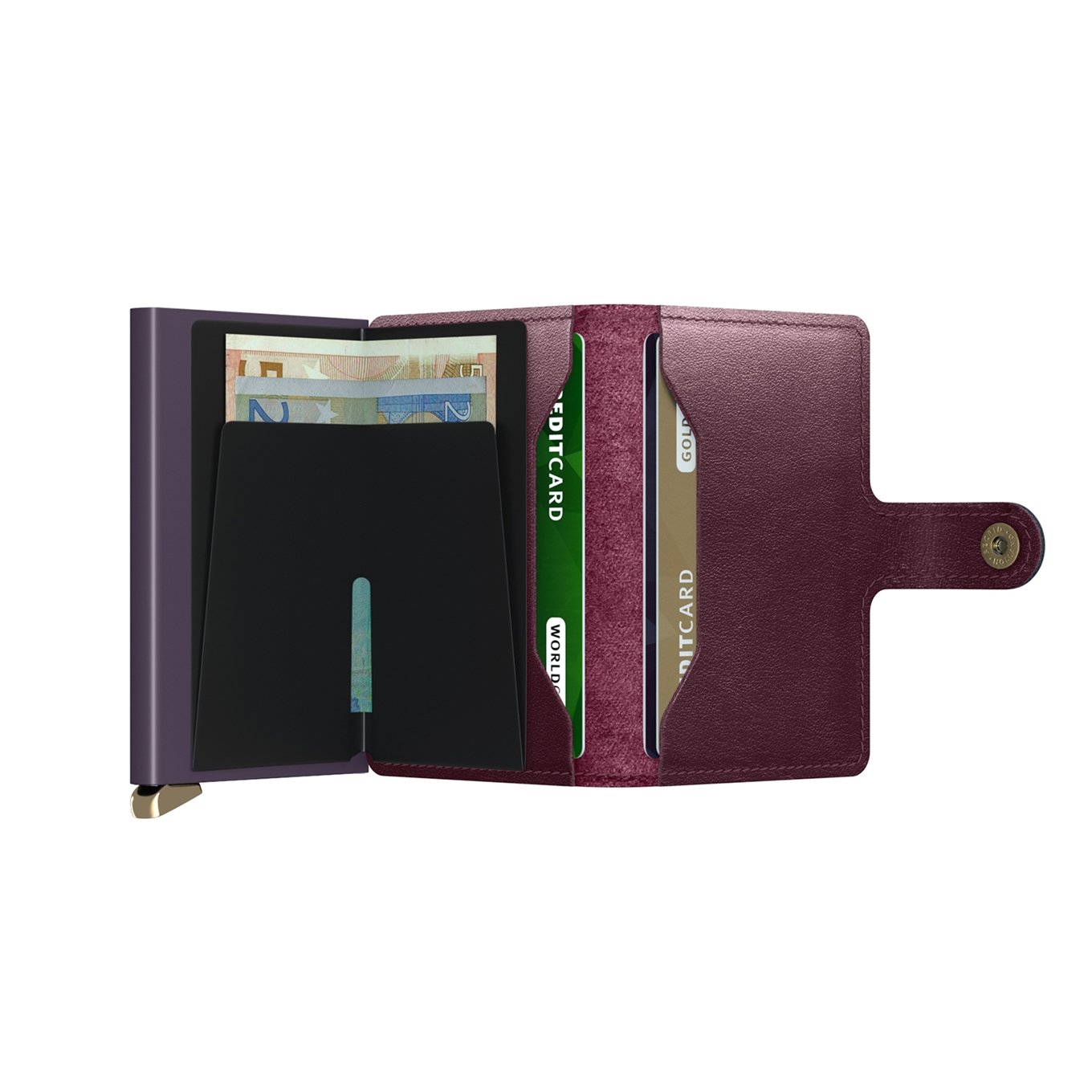 Secrid Miniwallet Wallet Dusk bordeaux Damenbrieftasche