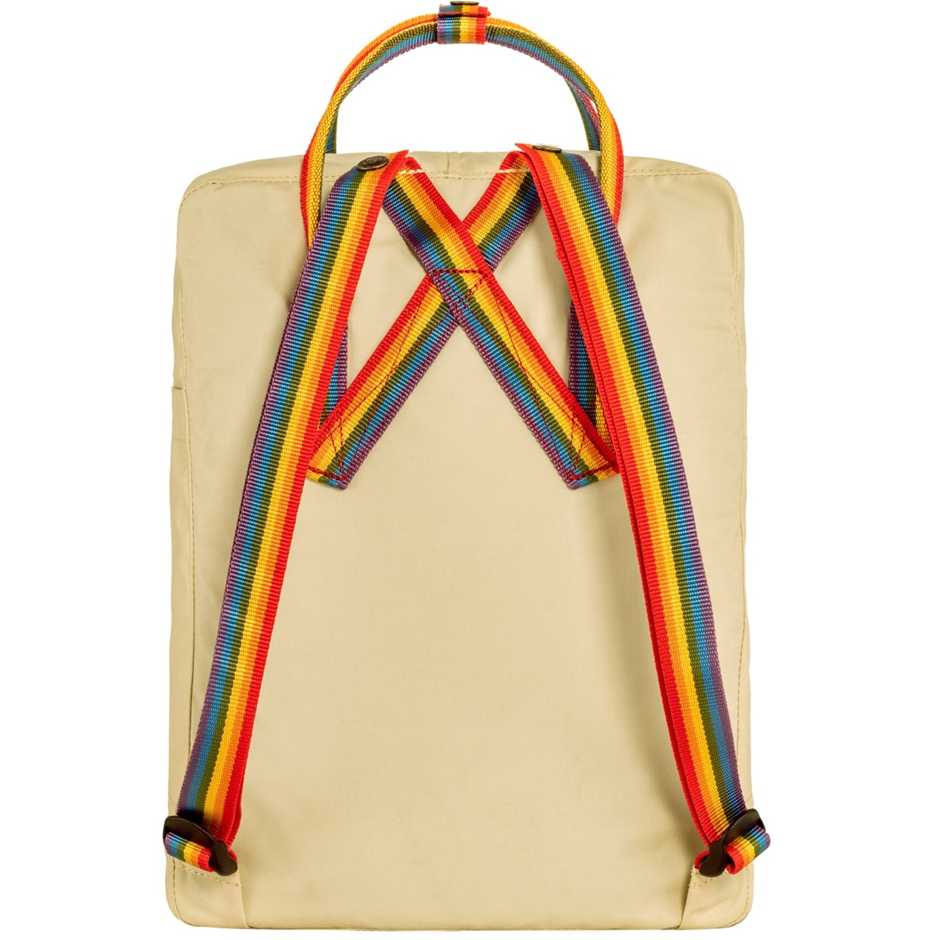 Fjallraven Kanken Rainbow light oak-rainbow pattern