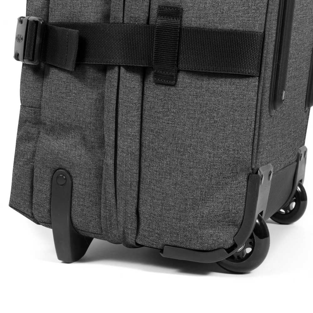 Eastpak Tranverz S black denim Hand luggage suitcase Trolley