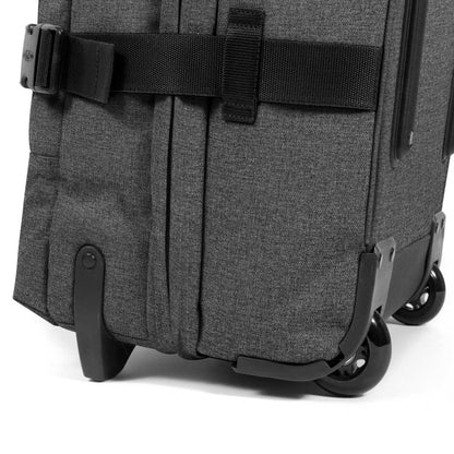 Eastpak Tranverz S black denim Handgepäck-Koffer Trolley