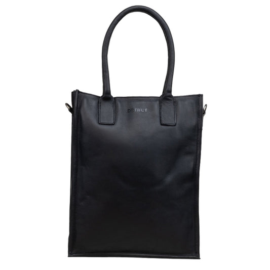 DSTRCT Preston Park A4 Shopper Laptop Bag black