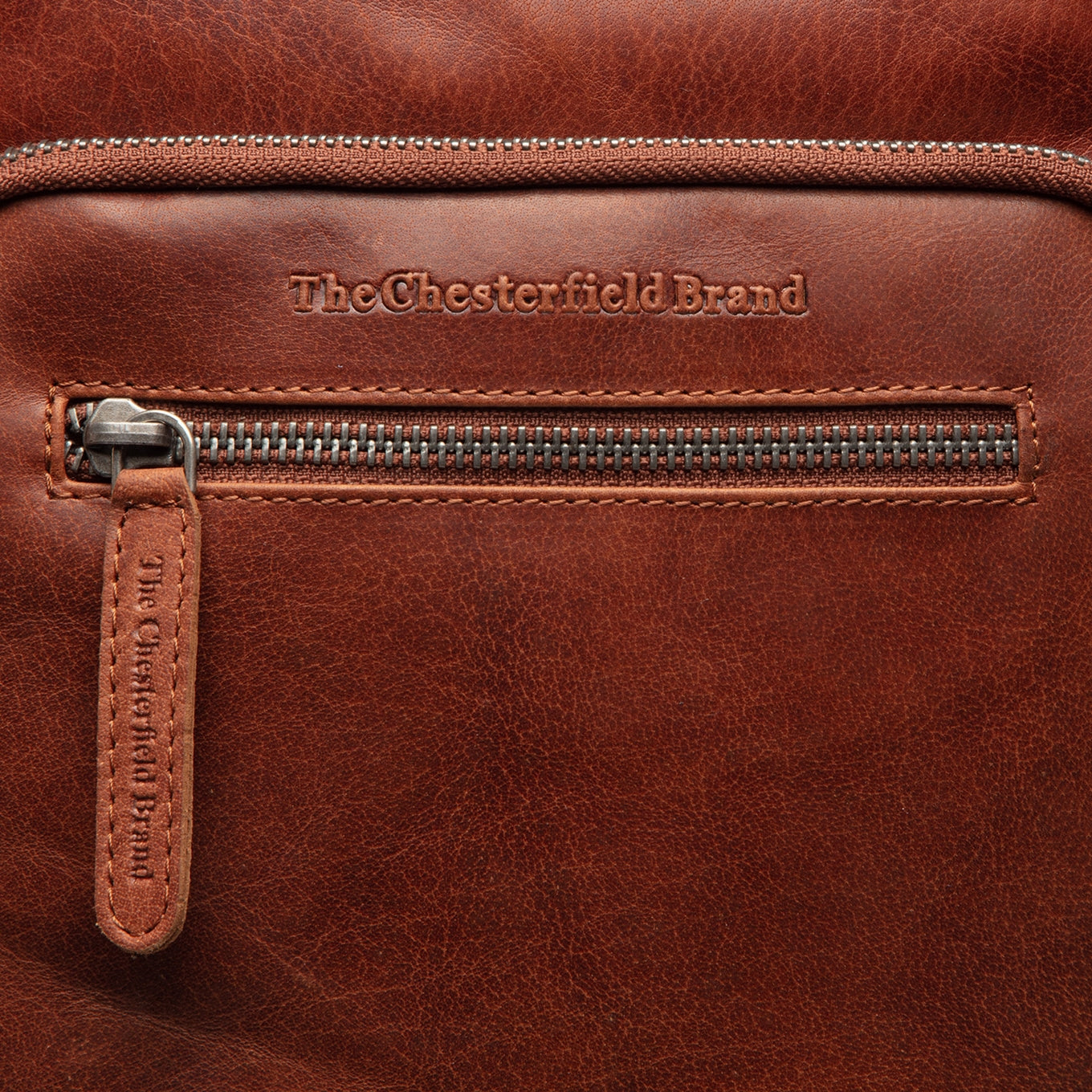 The Chesterfield Brand Arenas Shoulder Bag Cognac