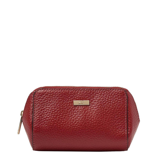 dR Amsterdam Mint Make-Up Bag tango red