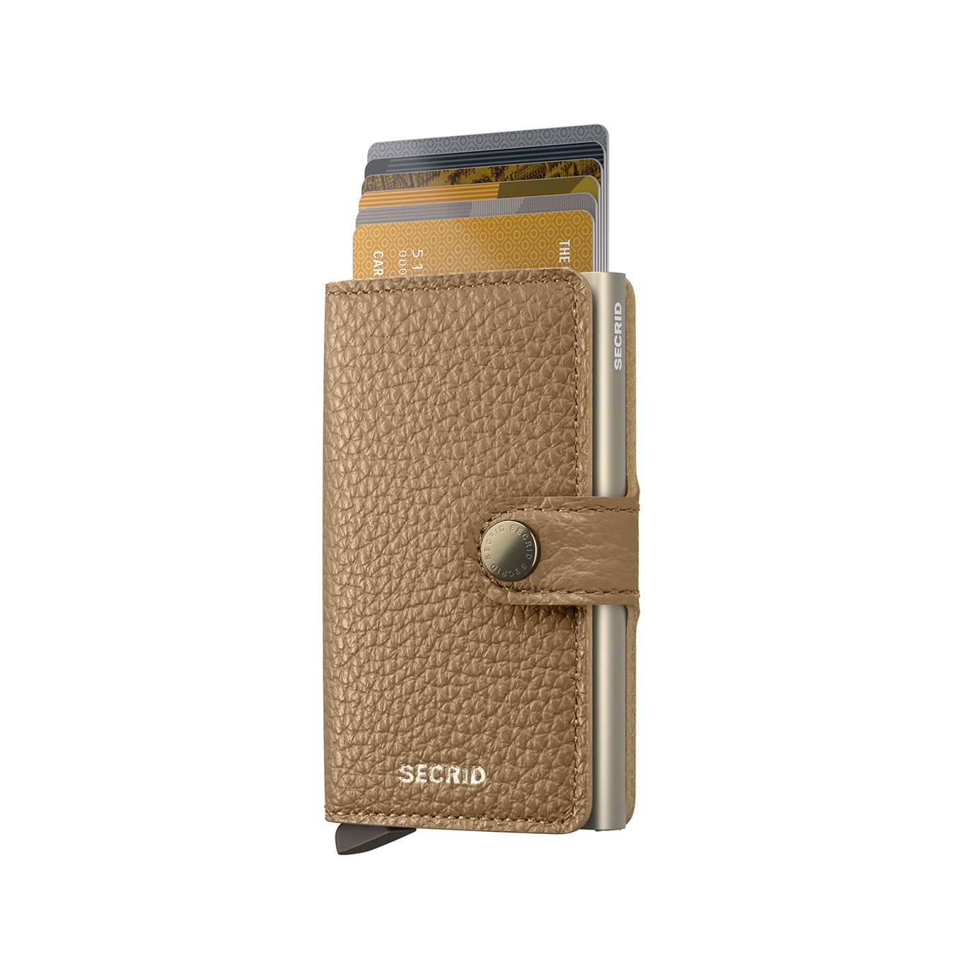 Secrid Miniwallet Pebble Cappuccino Damenbrieftasche