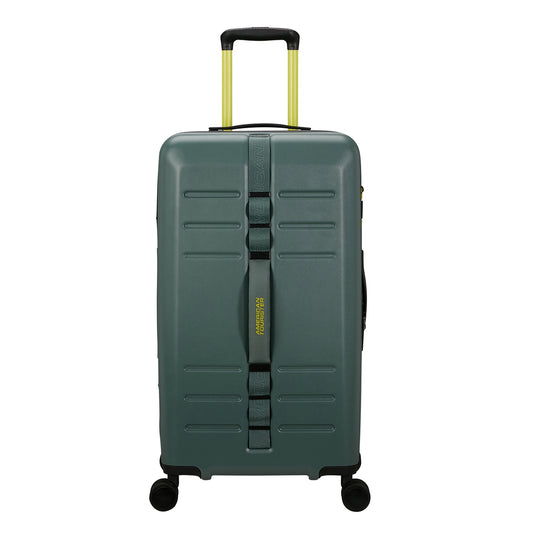 American Tourister Trailon Trunk 73/27 TSA dark forest Hard Suitcase