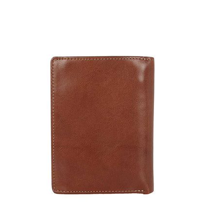 Castelijn &amp; Beerens Gaucho Geldbörse mit Reißverschluss Cognac Damenbrieftasche
