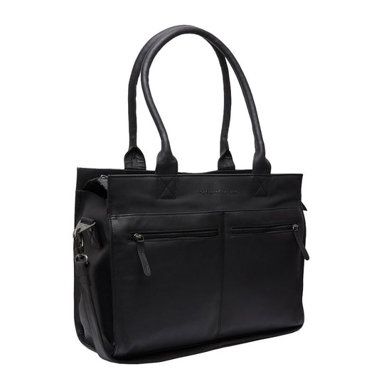 The Chesterfield Brand Elody Shopper/Diaper Bag Black