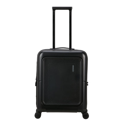 American Tourister Dashpop Spinner 55 Exp echtes schwarzes Hartschalenetui