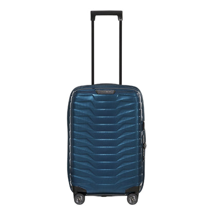 Samsonite Proxis Spinner 55/35 Erweiterbares Hartschalenetui in Petrolblau