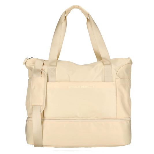 Enrico Benetti Lakers Sport-/Reisetasche 47L gebrochenes Weiß