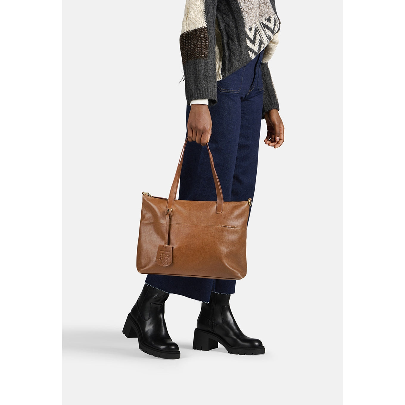 Burkely Natural Norah Workbag 14" cognac