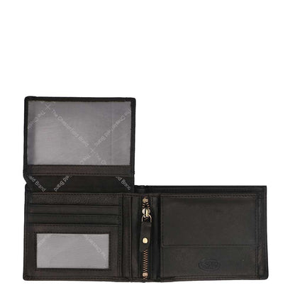 Die Chesterfield Brand Alvina Billfold schwarze Herrenbrieftasche
